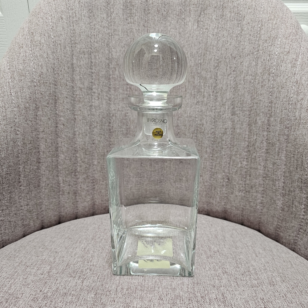 Vintage Bloomingdale Kronos liquior decanter.